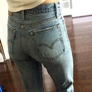 Vintage Levis 501 White Oak Cone Denim Size 25